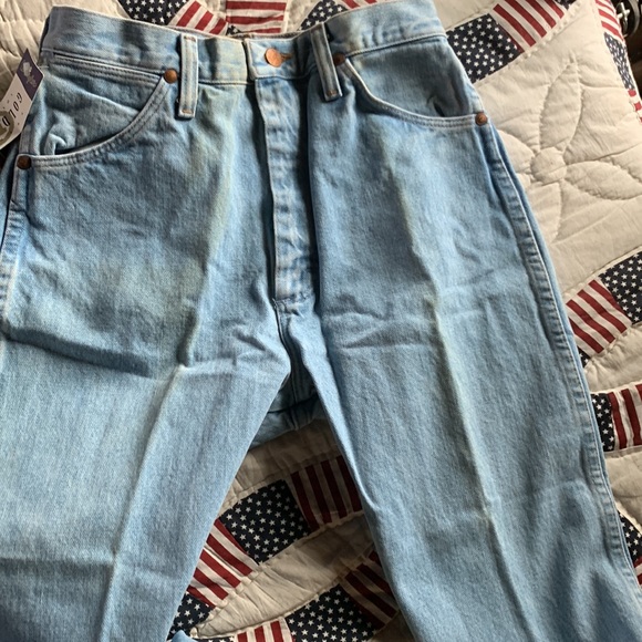 Womens wrangler boot cut  jeans   9 slim x 38   Premium Gold buckle collection - Picture 3 of 6